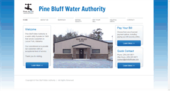 Desktop Screenshot of pinebluffwater.com